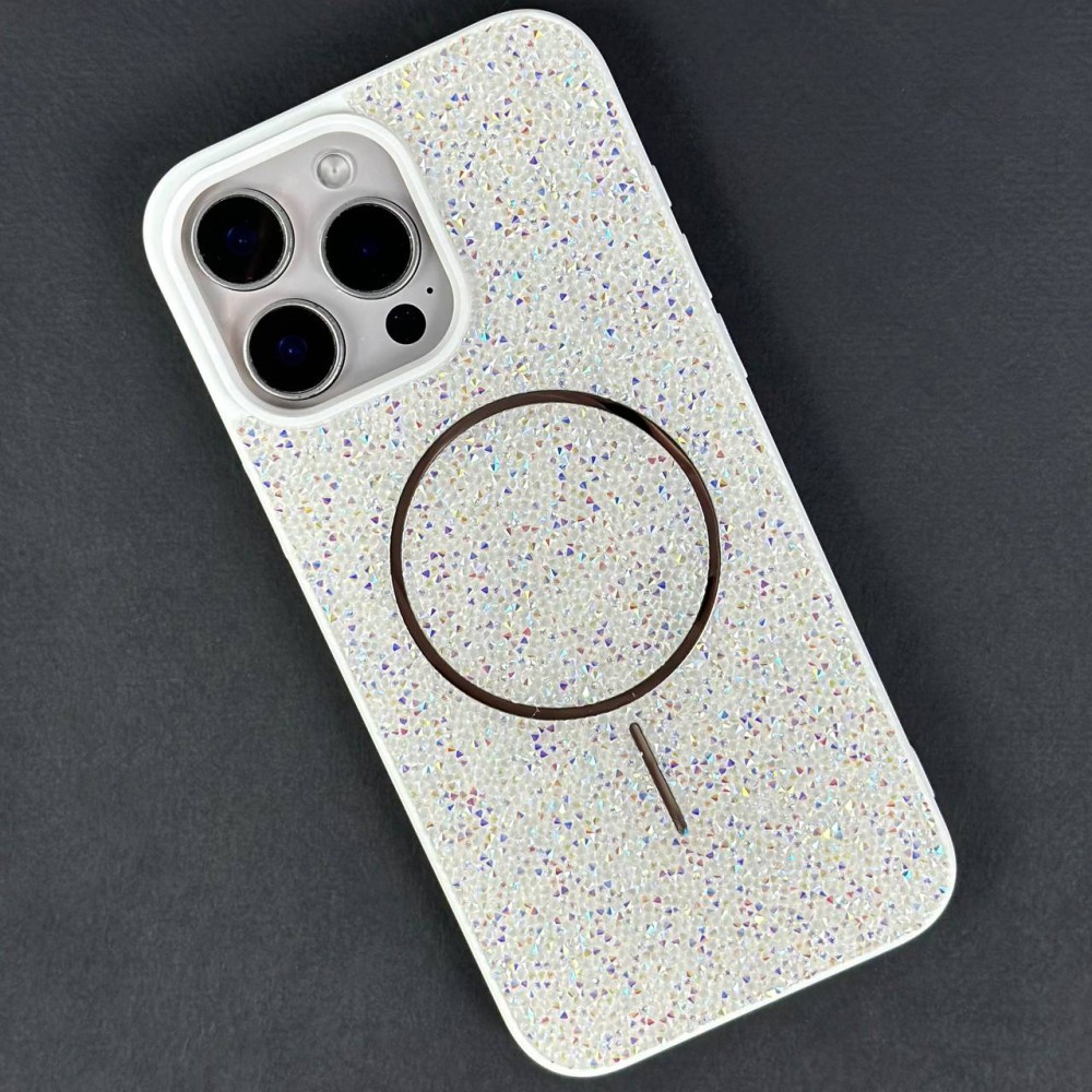 Чохол SW Magnetic для IPhone 15 Pro Max білий-0