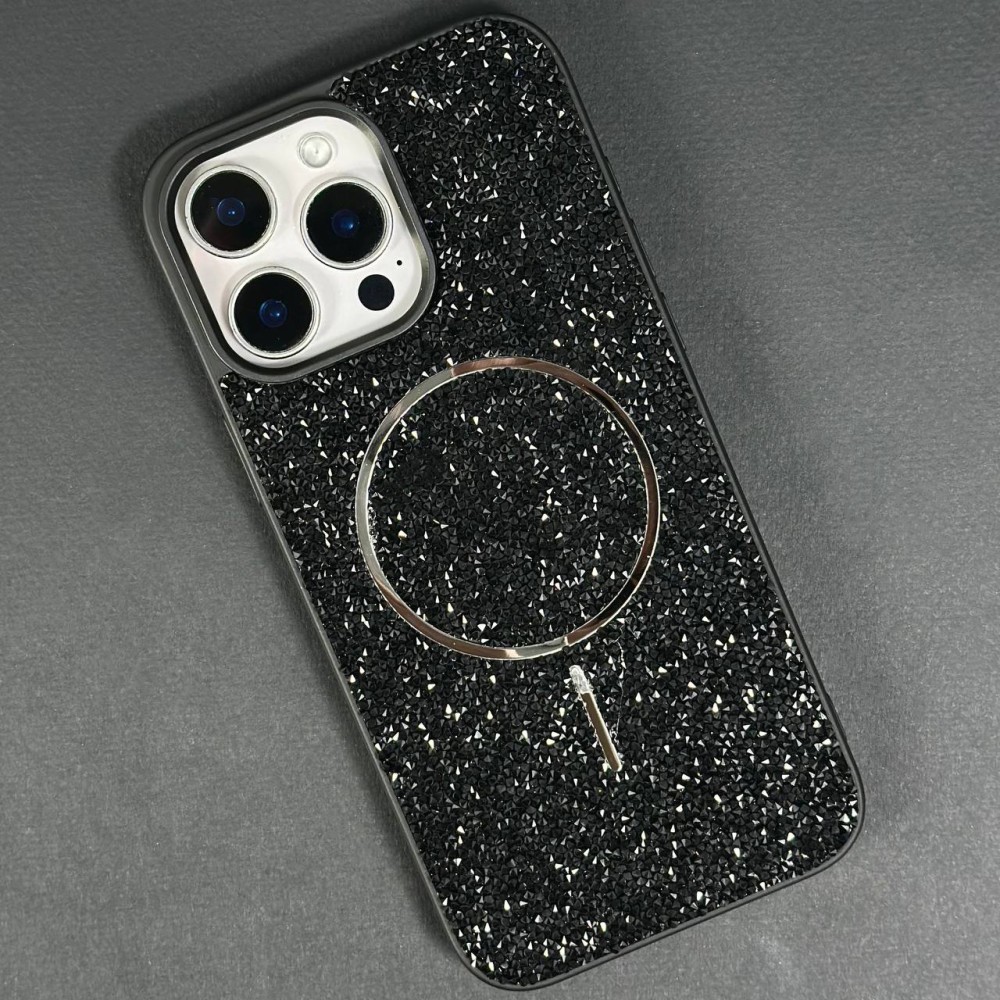 Чохол SW Magnetic для IPhone 15 Pro Max чорний-0