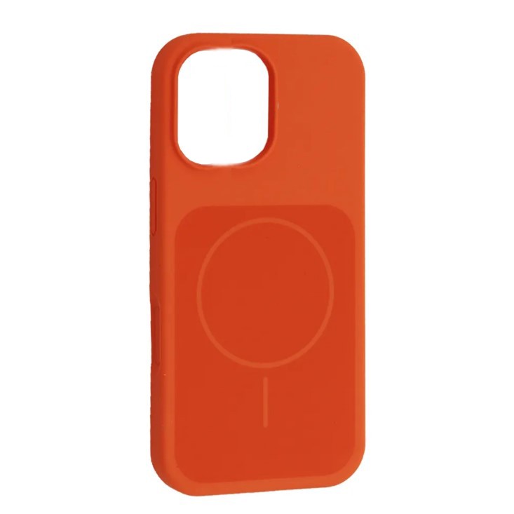 Чохол New Silicone Case MagSafe для iPhone 15 Pro Max Orange-0