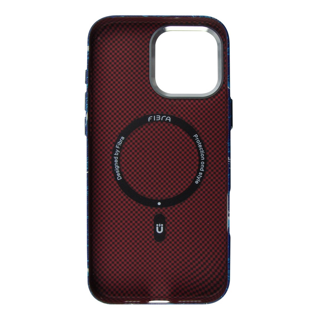 Чохол Carbonite Gleam Case with Magnetic Ring для IPhone 15 Pro (blue storm)-2