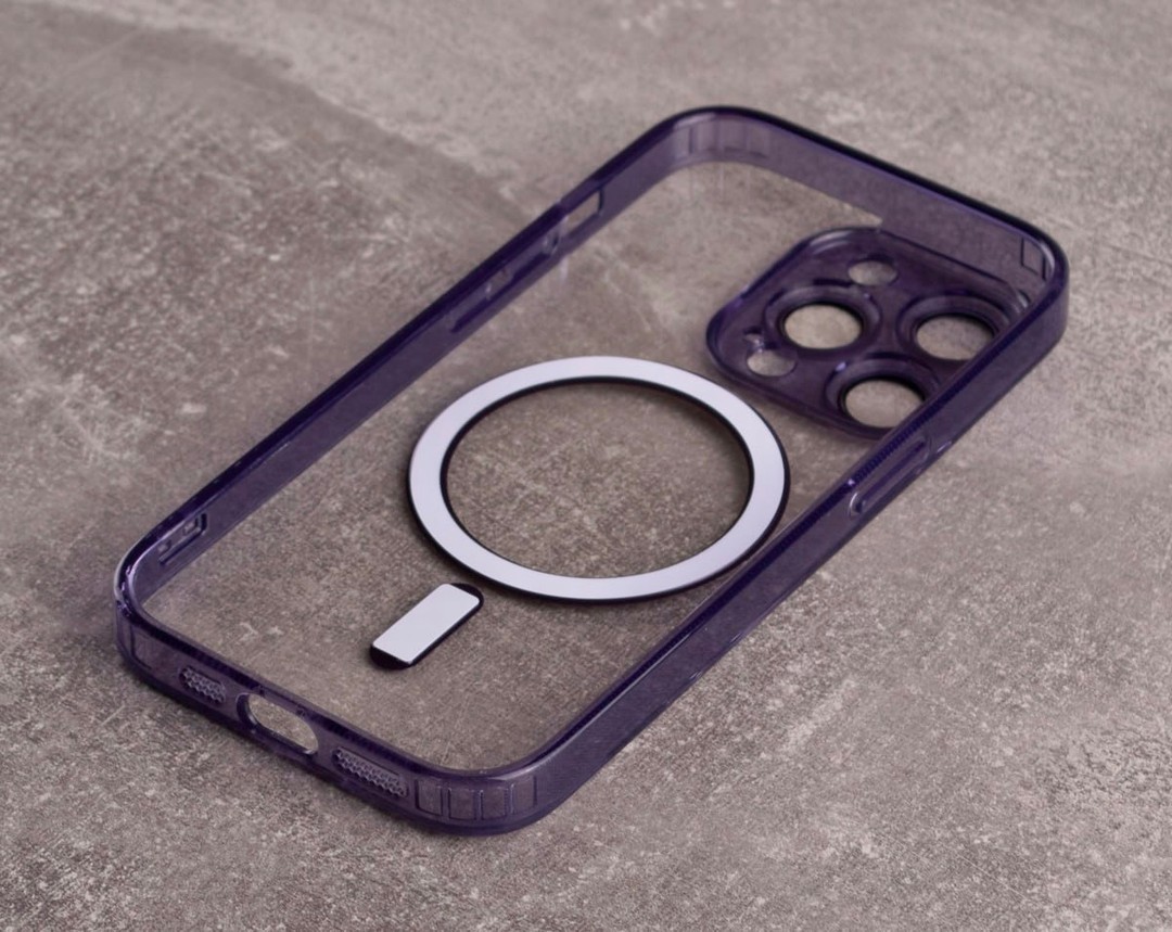 Накладка MagSafe SHADE для iPhone 15 Pro Max Dark purple-1