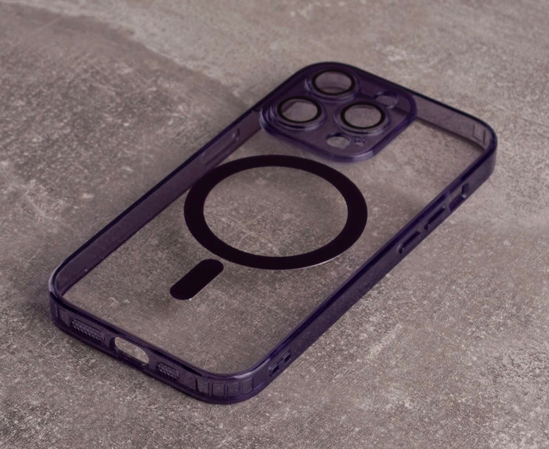 Накладка MagSafe SHADE для iPhone 15 Pro Max Dark purple-0