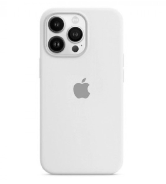 Silicone Case Full Protective (AA) для iPhone 15 Pro Max (White)-0