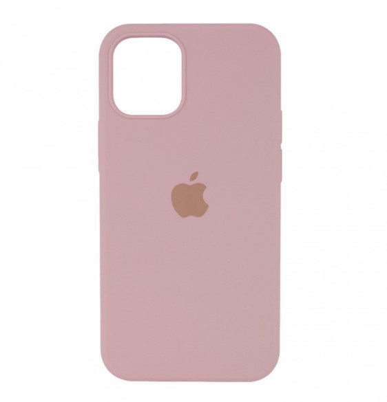 Silicone Case Full Protective (AA) для iPhone 15 Pro Max (Pink sand)-0