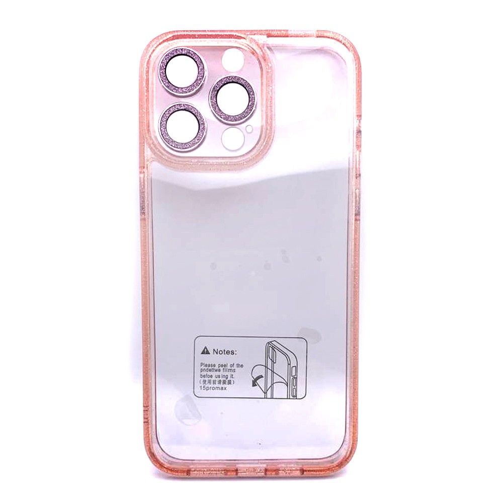 Накладка Fashion Color для Iphone 15 Pro (Pink)-0