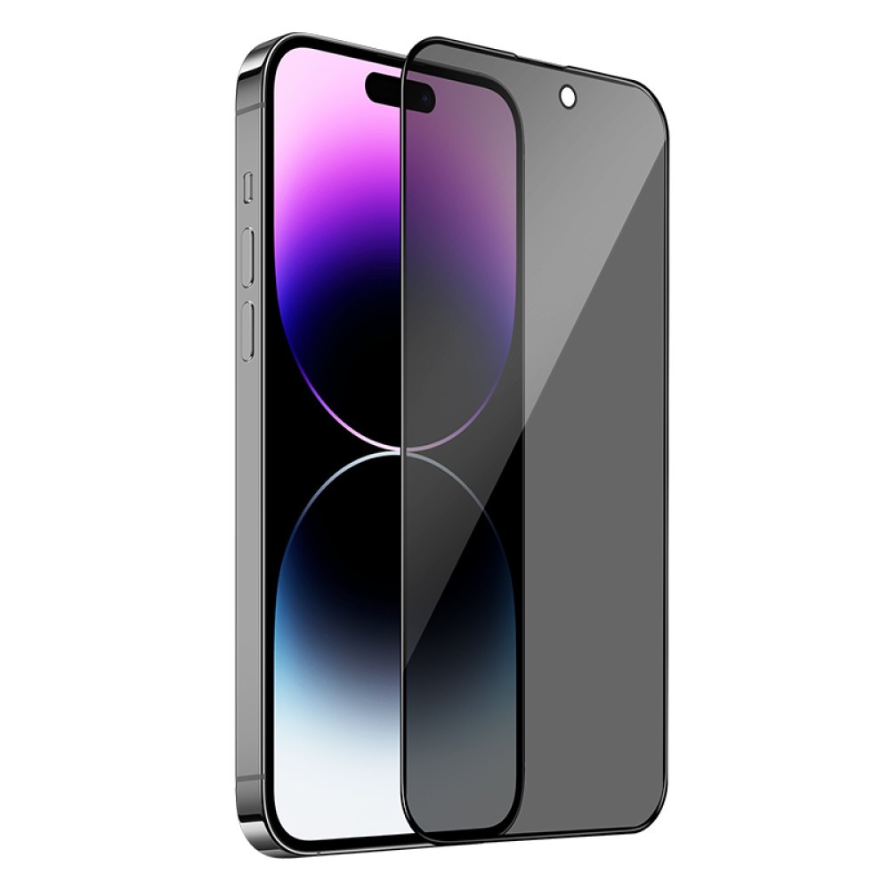 Захисне скло Privacy 5D для iPhone 15 Pro Max (6.7")-0