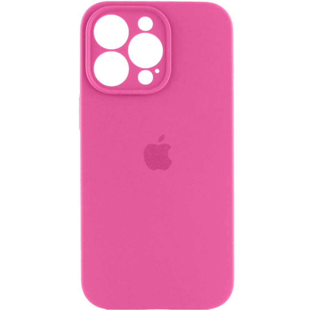 Silicone Case Full Camera Protective (AA) для iPhone 14 Pro Max (Dragon Fruit)-0
