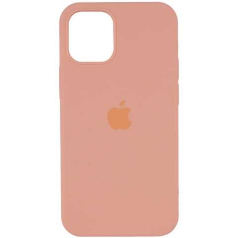 Silicone Case Full Protective (AA) для iPhone 15  (Grapefruit)-0