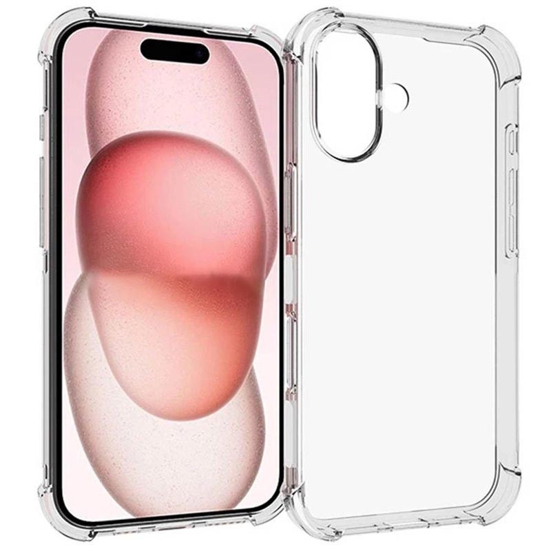 Накладка WXD для Iphone 16 Plus протиударна прозора-0