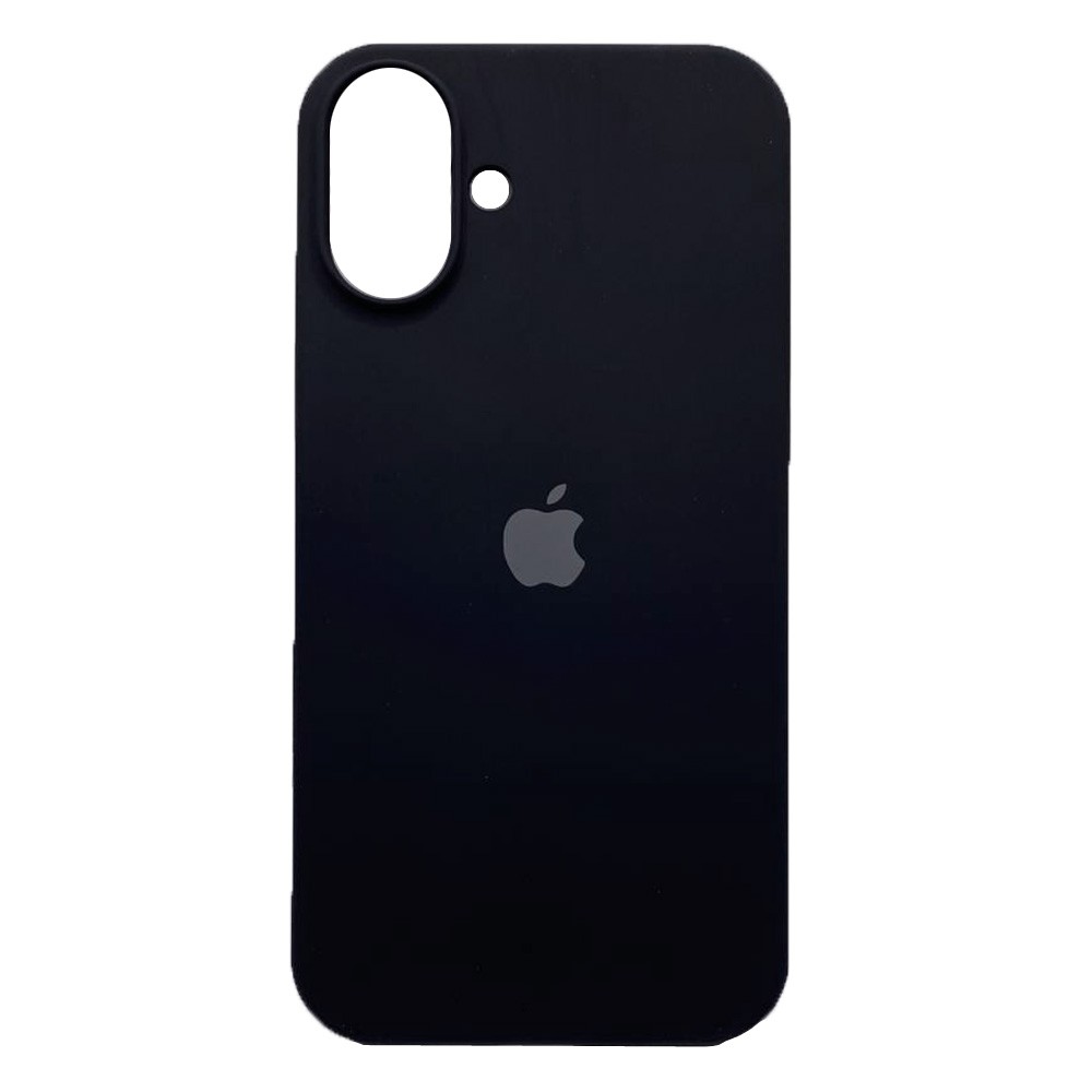 Silicone Case Full Protective (AA) для iPhone 16 Plus (Black)-0