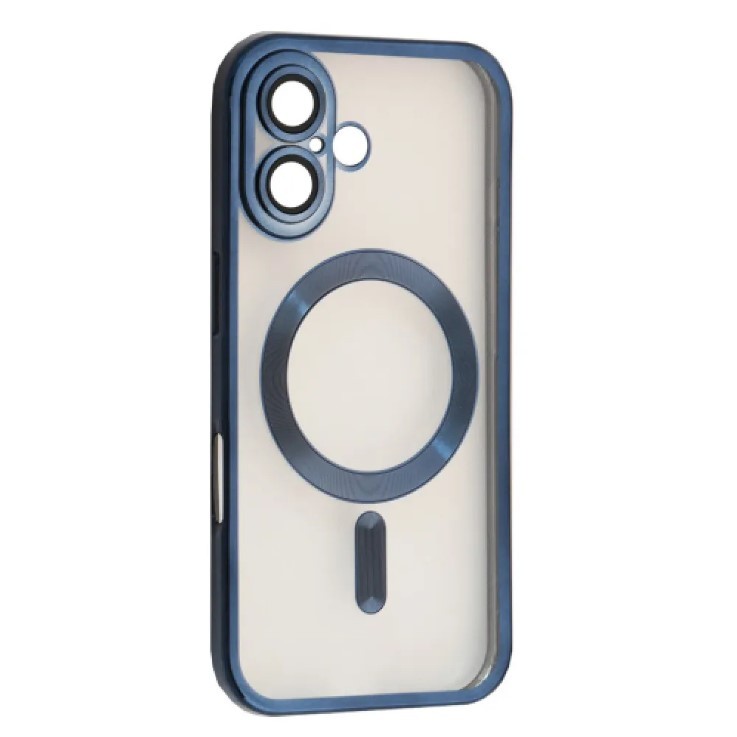 Накладка SHINING Camera MagSafe для iPhone 16 Plus Blue-0