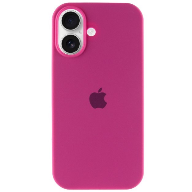 Silicone Case Full Protective (AA) для iPhone 16 Plus (Dragon fruit)-0