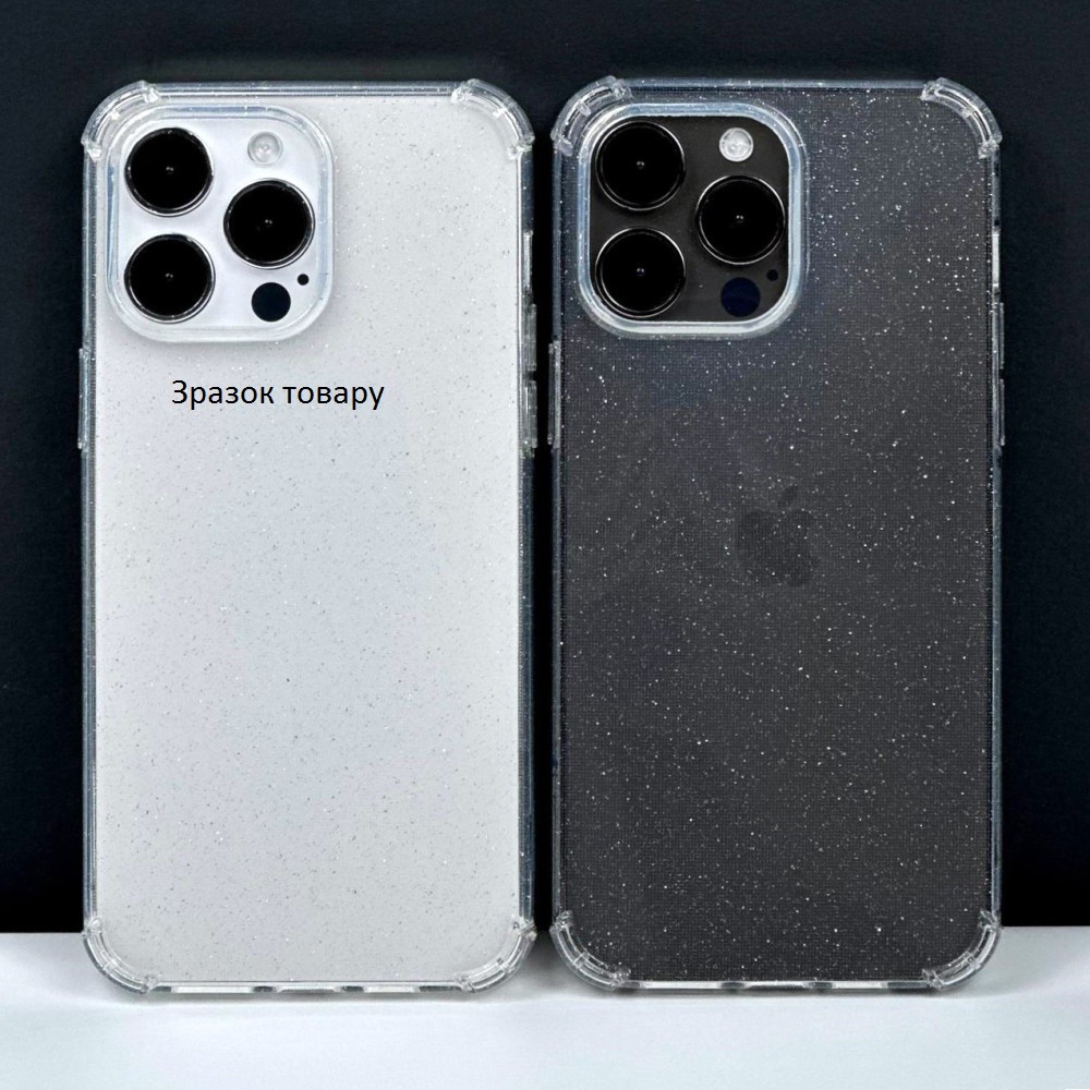 Накладка WXD Shine для Samsung A31 протиударна прозора з блисківками-0