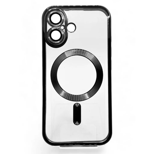 Накладка SHINING Camera MagSafe для iPhone 16 Plus Black-0