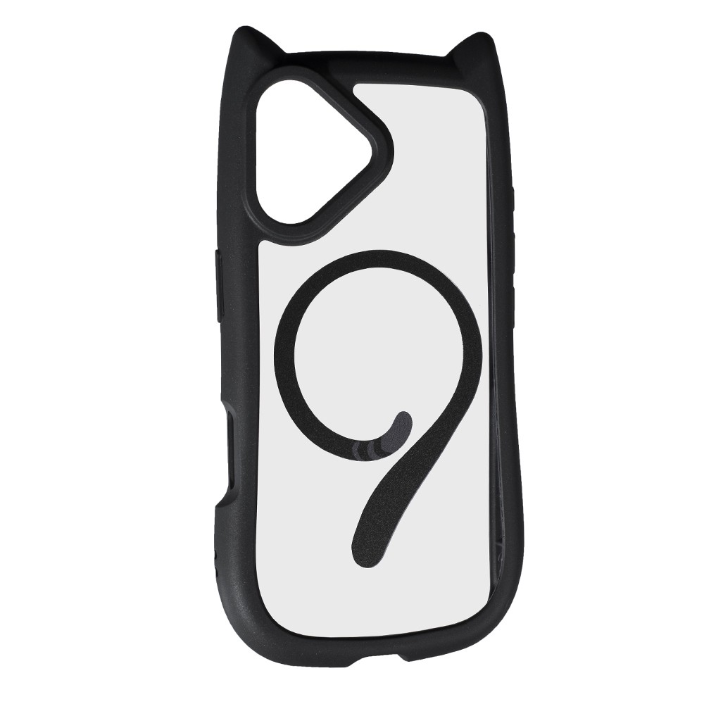 Накладка CAT MAGSAFE для Iphone 16 чорна-0