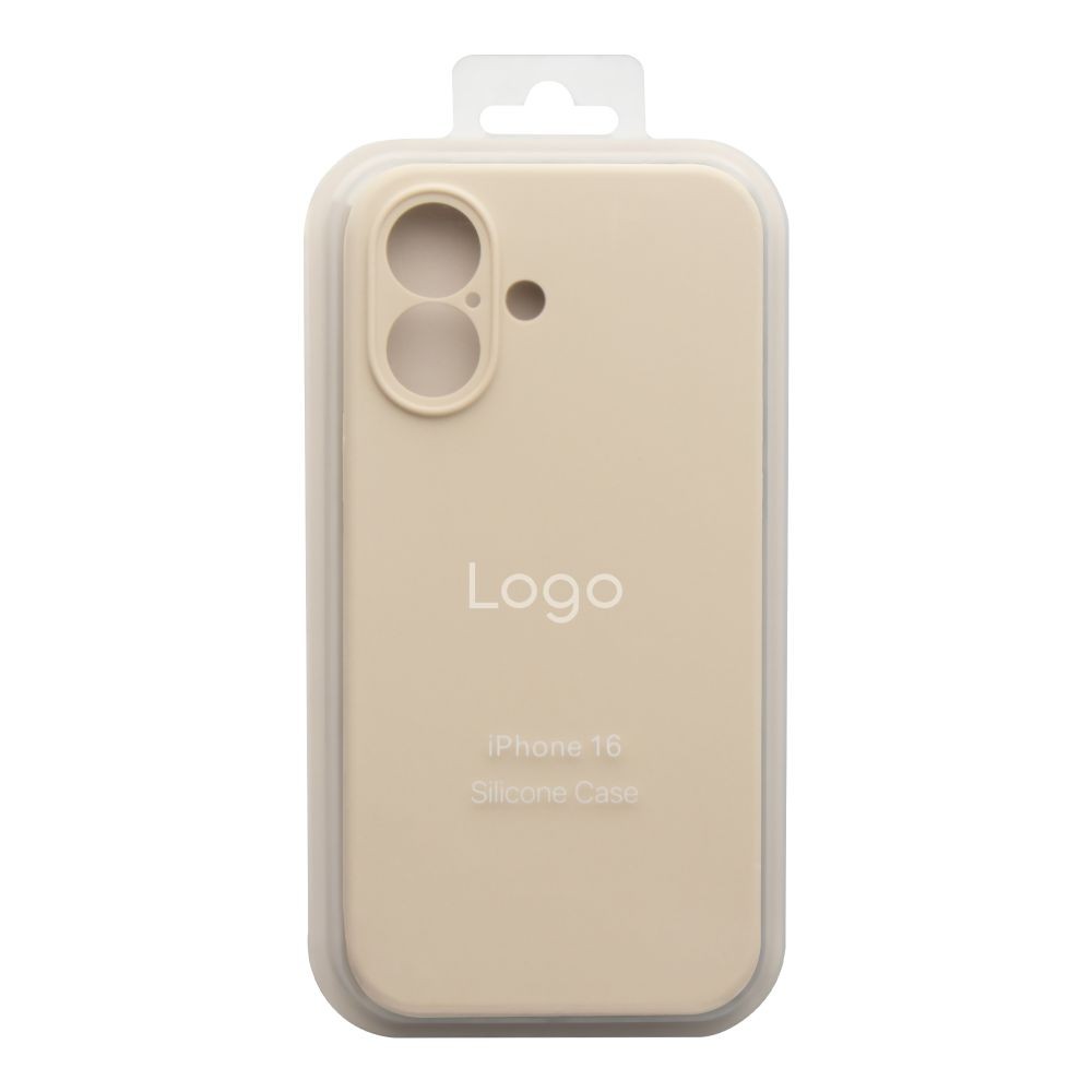 Silicone Case Full Camera Protective (AA) для iPhone 16 (Milk)-0