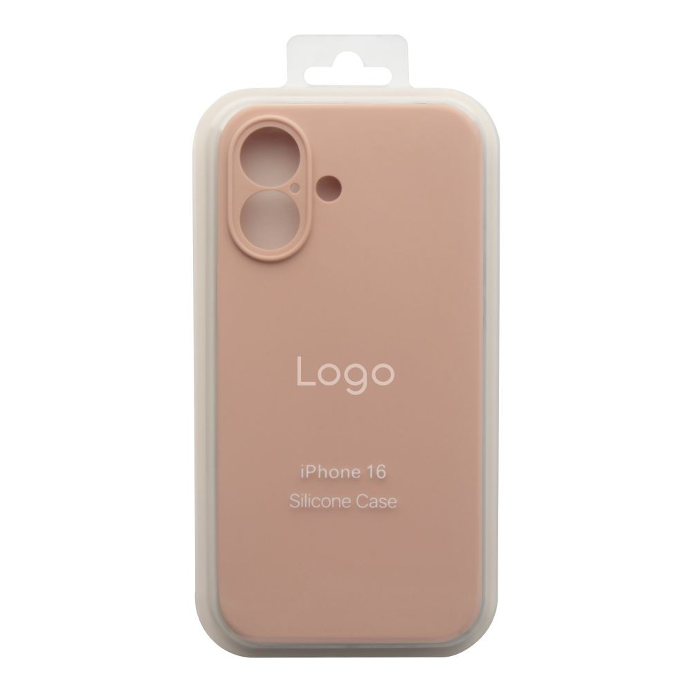 Silicone Case Full Camera Protective (AA) для iPhone 16 (Pink sand)-0