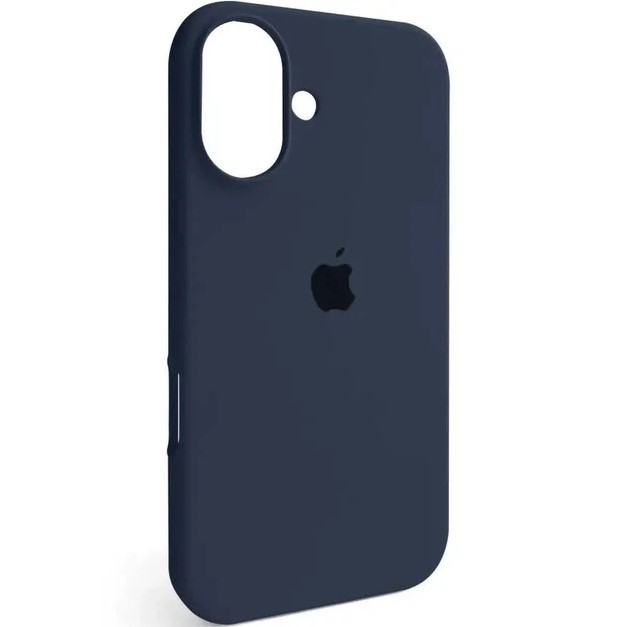 Silicone Case Full Protective (AA) для iPhone 16  (Midnight blue)-0