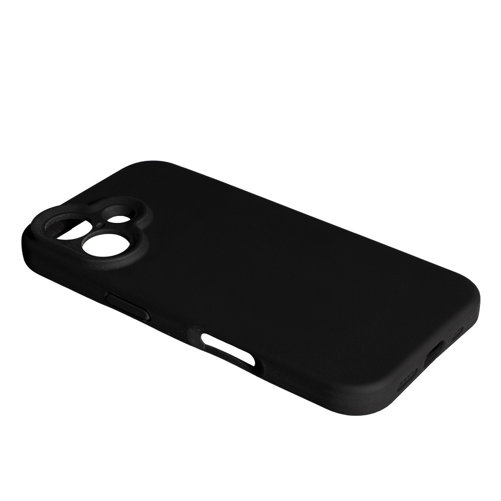 Чохол Softy для iPhone 16 чорний-1