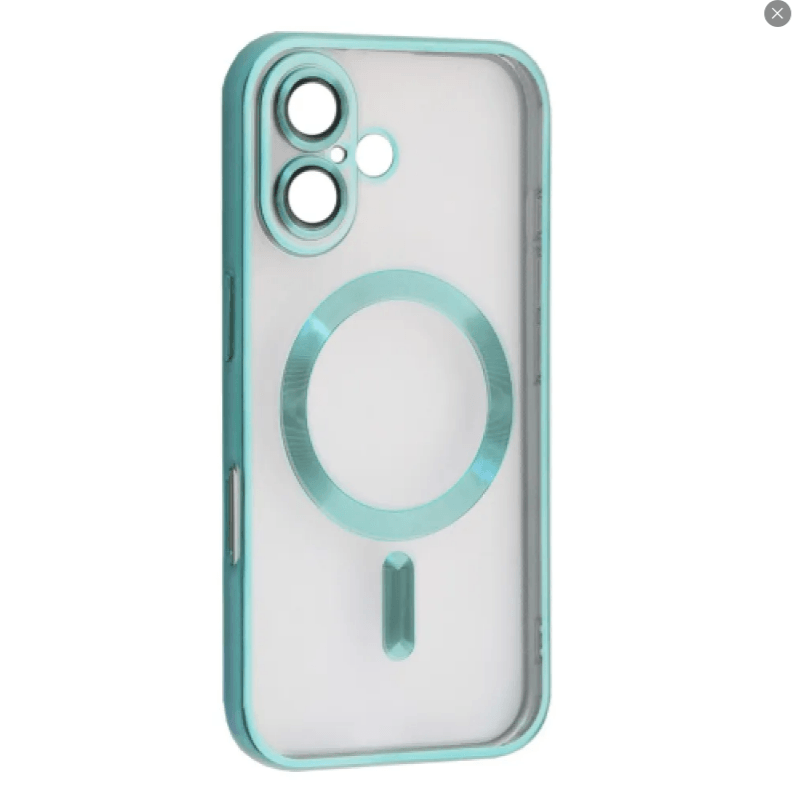 Накладка SHINING Camera MagSafe для iPhone 16 Green-0
