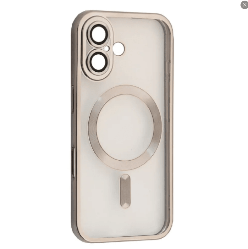Накладка SHINING Camera MagSafe для iPhone 16 (Natural Titanium)-0