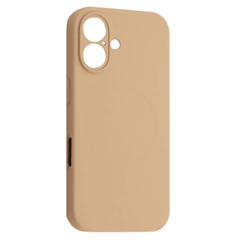 Silicone Case Full Camera Protective (AA) with MagSafe для iPhone 16 (Desert gold)-0