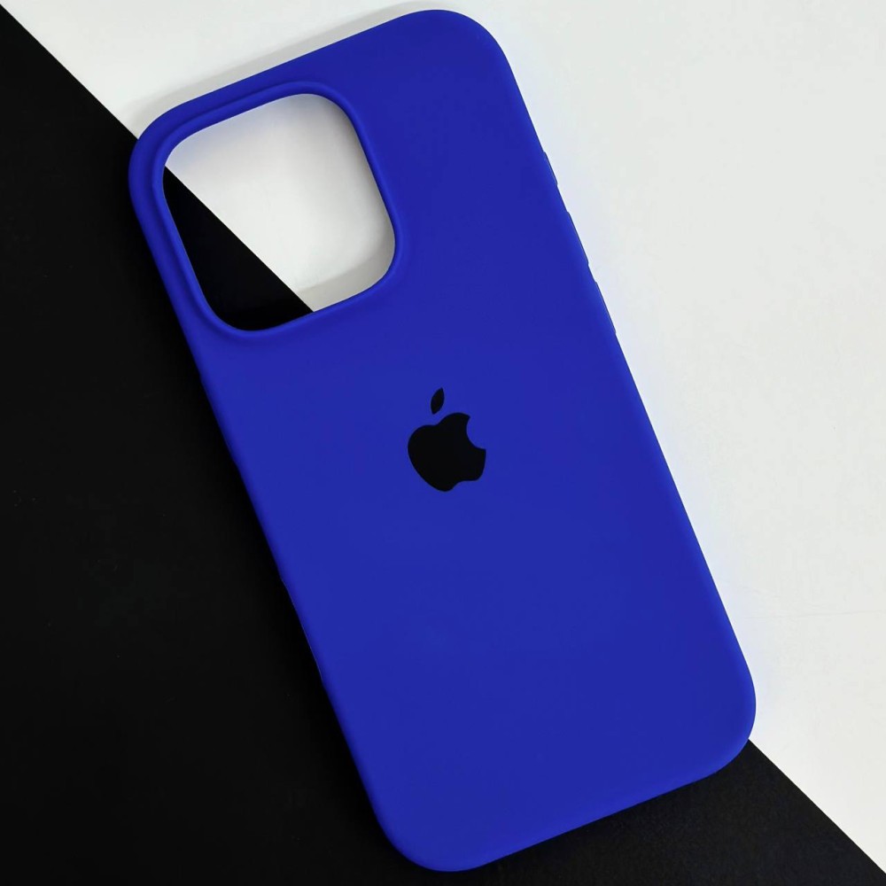Silicone Case Full Protective (AA) для iPhone 16 Pro (Electric)-0