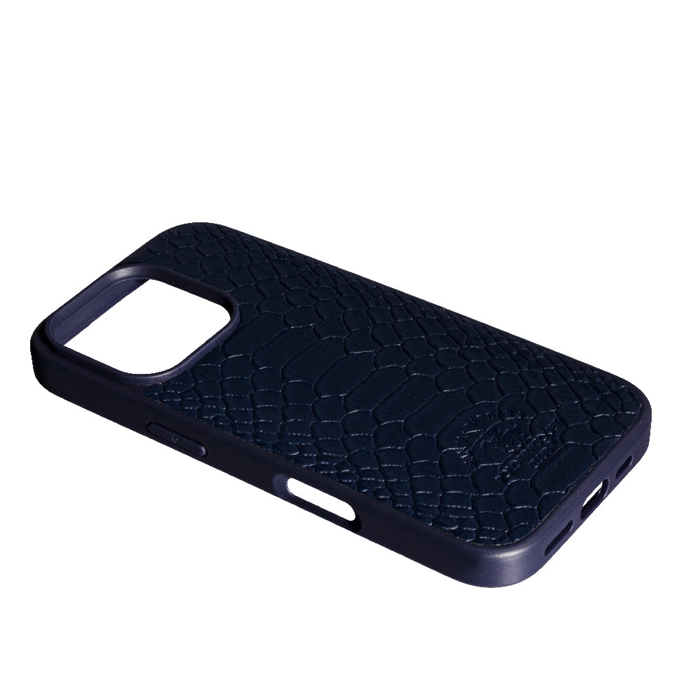 Накладка Santa Barbara Snake для iPhone 16 Pro Blue-1