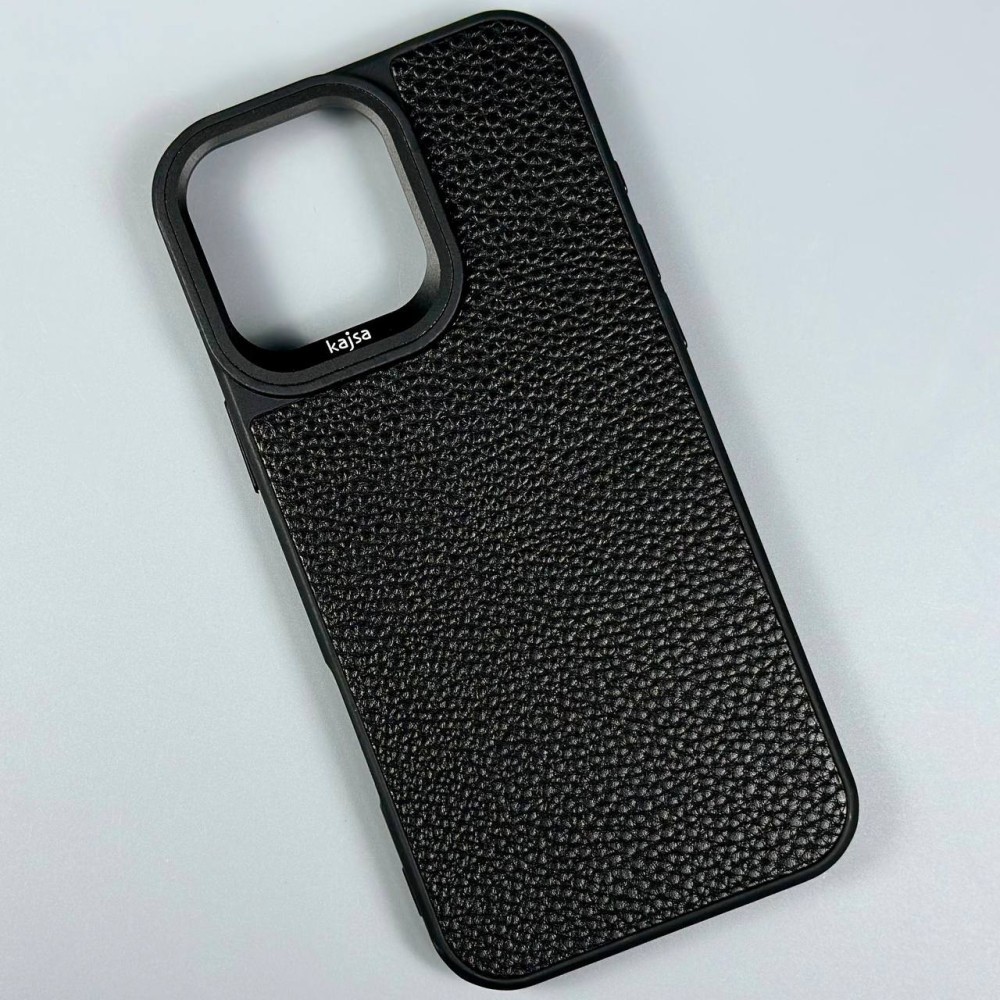 Чохол Kajsa Snake Magnetic для IPhone 16 Pro Max (Чорна)-0