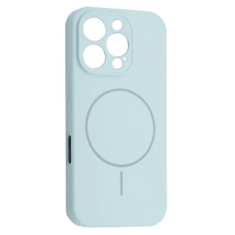 Silicone Case Full Camera Protective (AA) with MagSafe для iPhone 16 Pro (New Sky Blue)-0