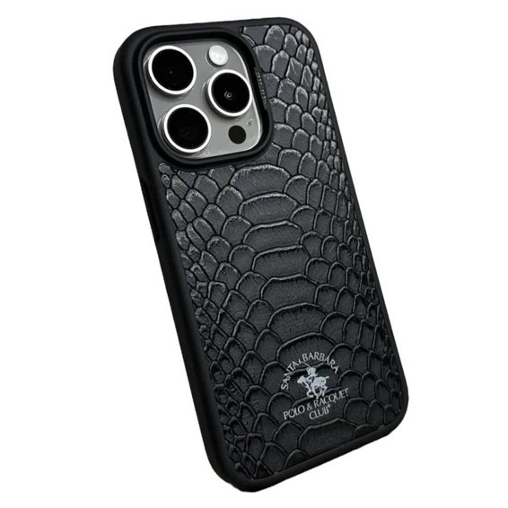 Чохол Polo Knight Case для iPhone 16 Pro (Black)-0