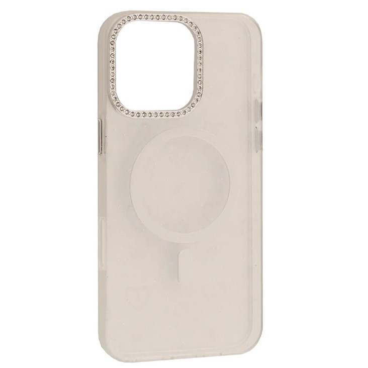 Чохол MIRAGE Heart MagSafe for iPhone 16 Pro (White)-0