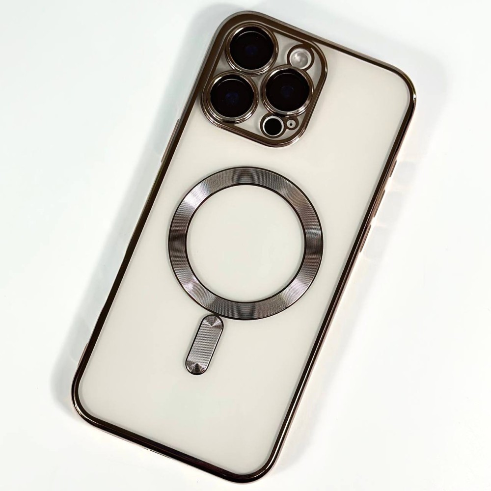 Накладка SHINING MagSafe для  iPhone 16 Pro Max Desert Titanium-0