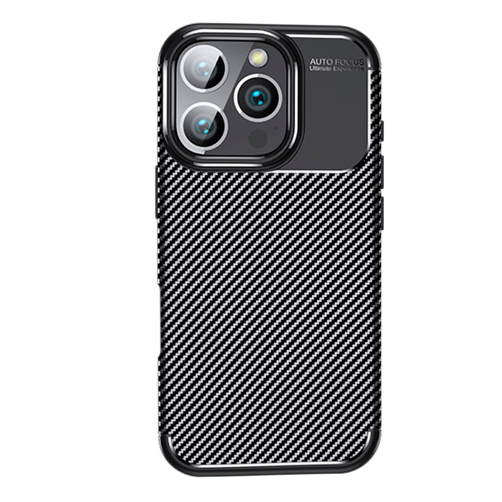Чохол Ultimate Experience Carbon для IPhone 16 Pro Max чорний-0