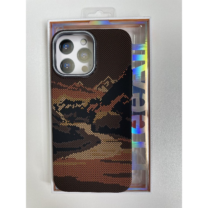 Накладка  для IPHONE 16 PRO MAX FreeAir Гори коричневий-0