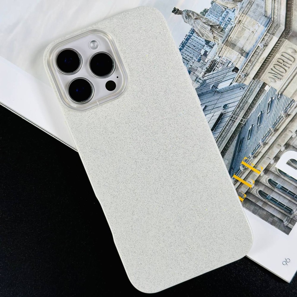 Чохол Color Glitter для Iphone 16 Pro білий-0