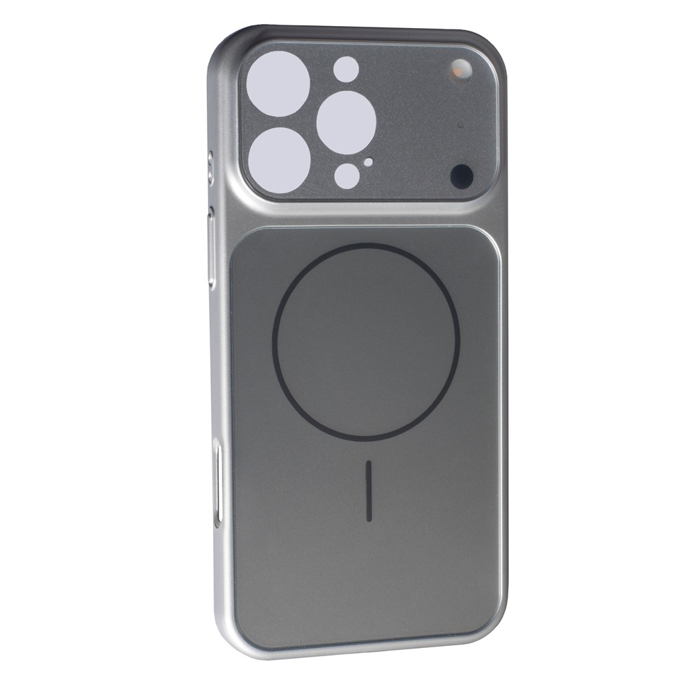 Чохол 17 Style MagSafe для iPhone 16 Pro Max срібний-0