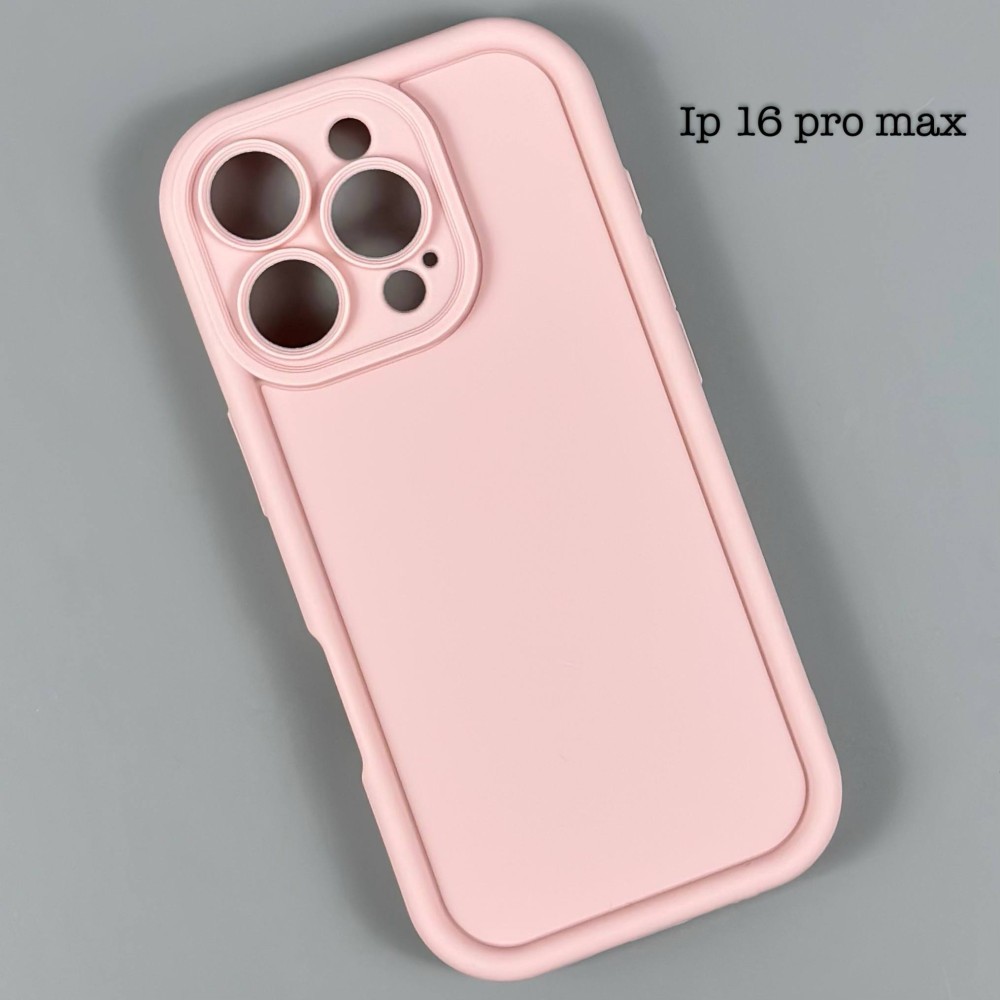 Накладка Shock Sides Resistant для IPhone 16 Pro Max рожева-0