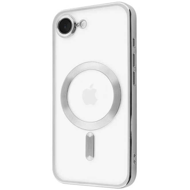 Накладка SHINING Camera MagSafe для Iphone 16E Silver-0