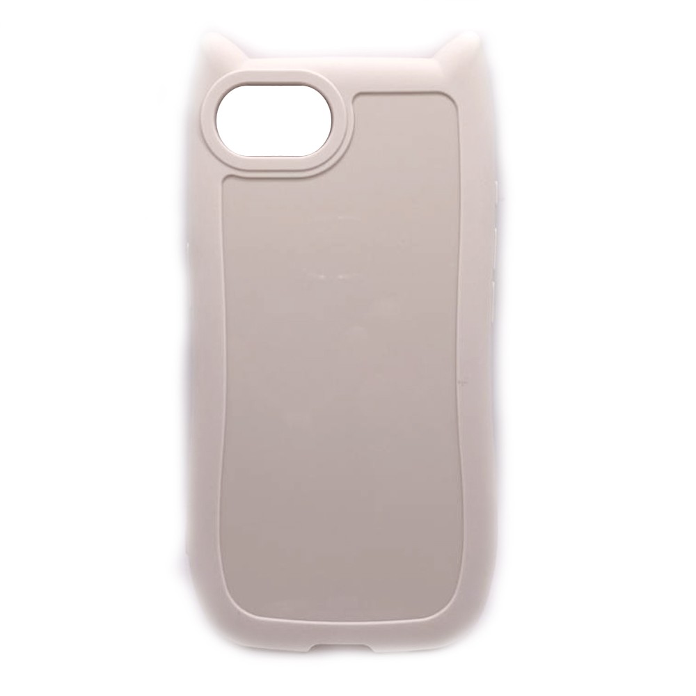 Чохол TPU Cat для iPhone 16E  (Antique White)-0