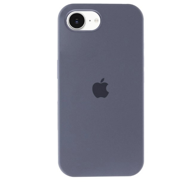 Silicone Case Full Protective (AA) для iPhone 16E (Lavander grey)-0