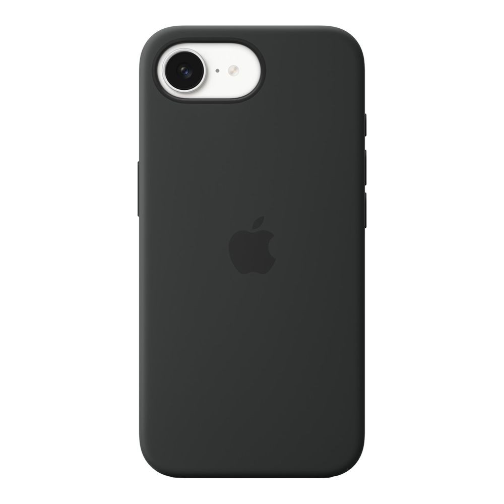 Silicone Case Full Protective (AA) для iPhone 16E (Black)-0