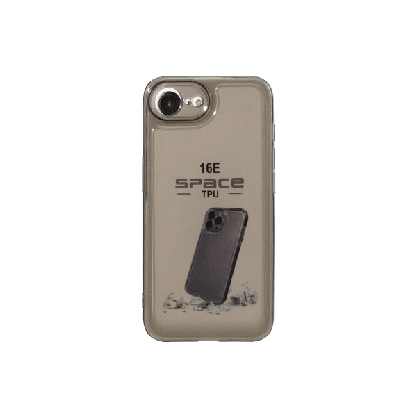 Накладка Space TPU для Iphone 16E сіра-0