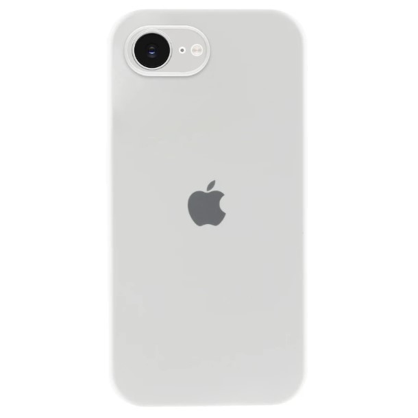 Silicone Case Full Camera Protective (AA) для iPhone 16E (White)-0
