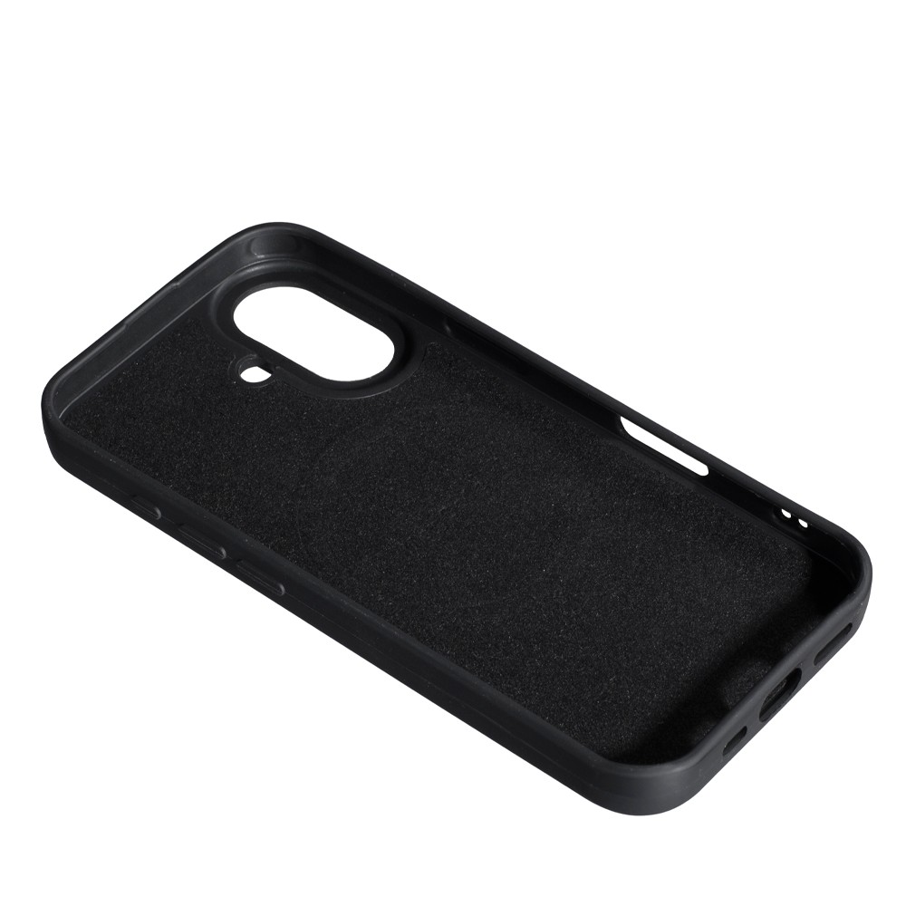 Silicone Case Full Camera Protective (AA)  with MagSafe для iPhone 17 (Black)-1