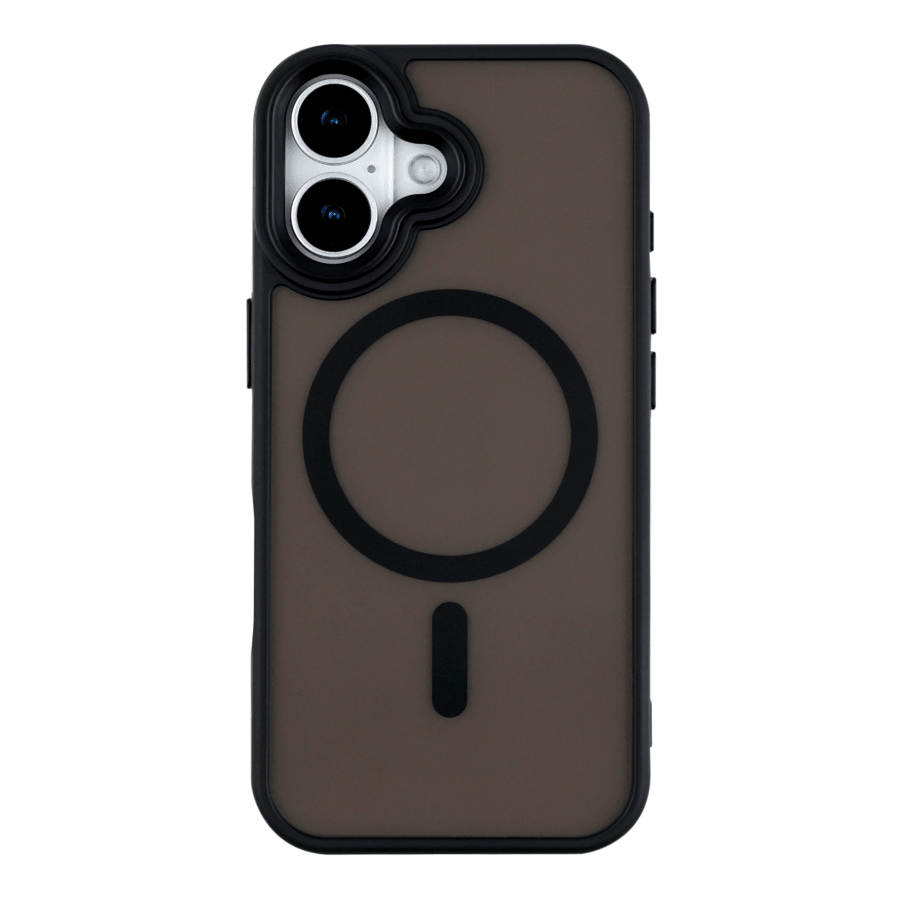 Накладка Magsafe MATTE ACRYLIC для iPhone 17  чорна-0