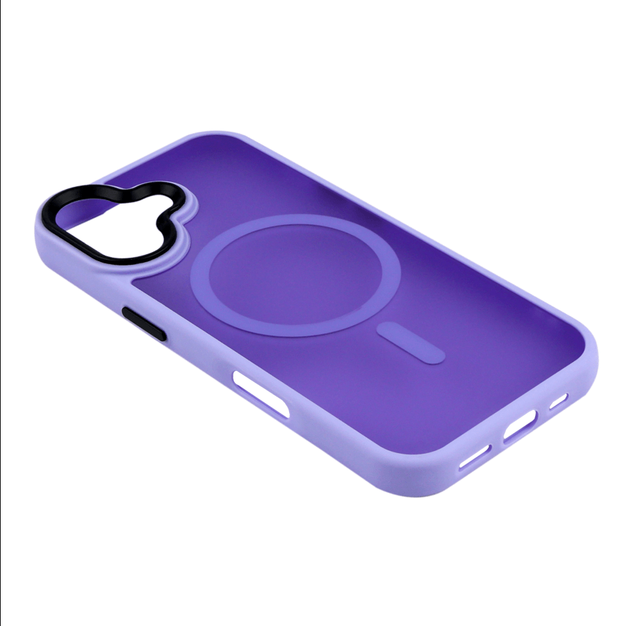 Накладка Magsafe MATTE ACRYLIC для iPhone 17  бузкова-3