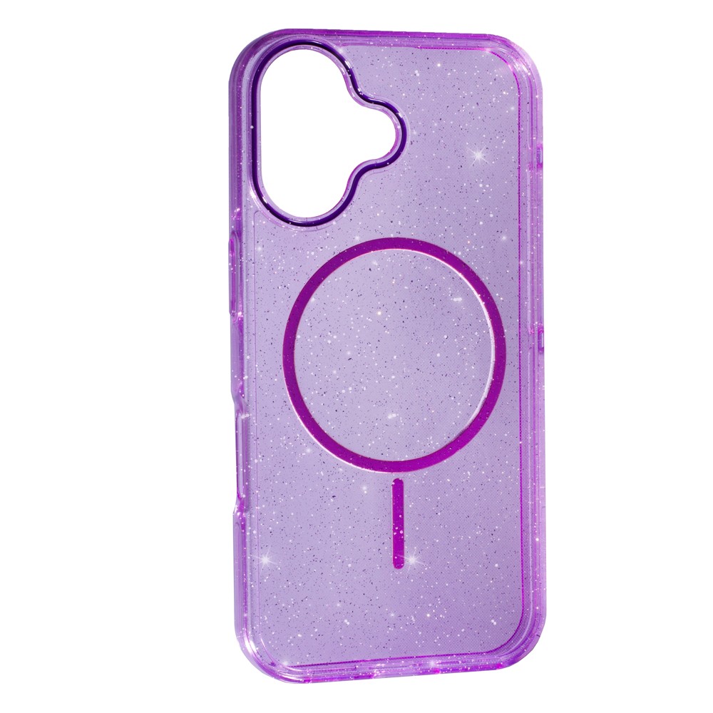 Чохол Silicone SHINE with MAGSAFE для Iphone 17 Violet-0