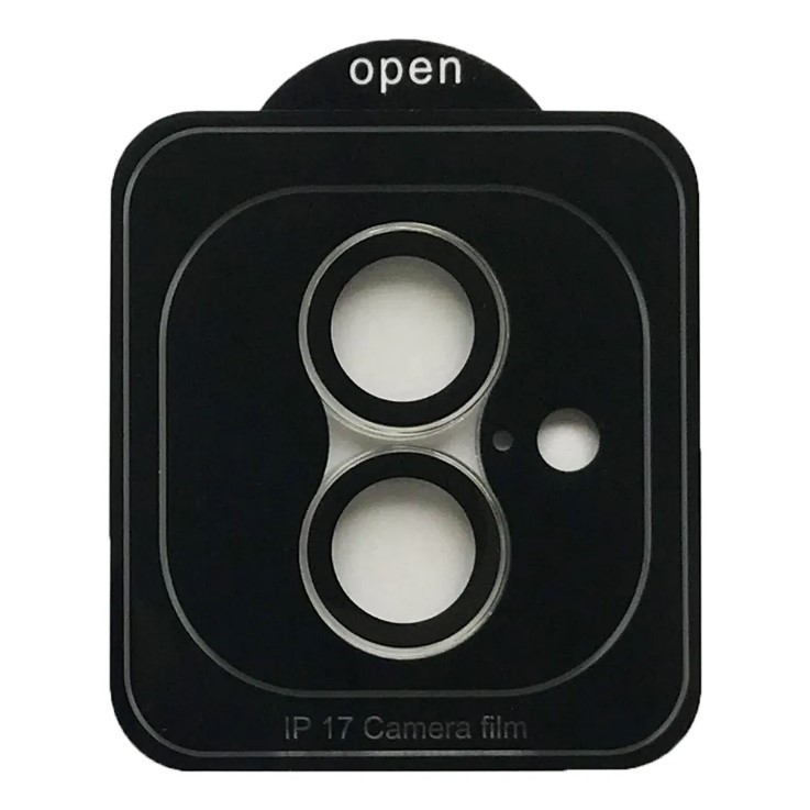 Захисне скло Metal Classic на камеру для iPhone 17 (6.3") (Прозорий / Clear)-0