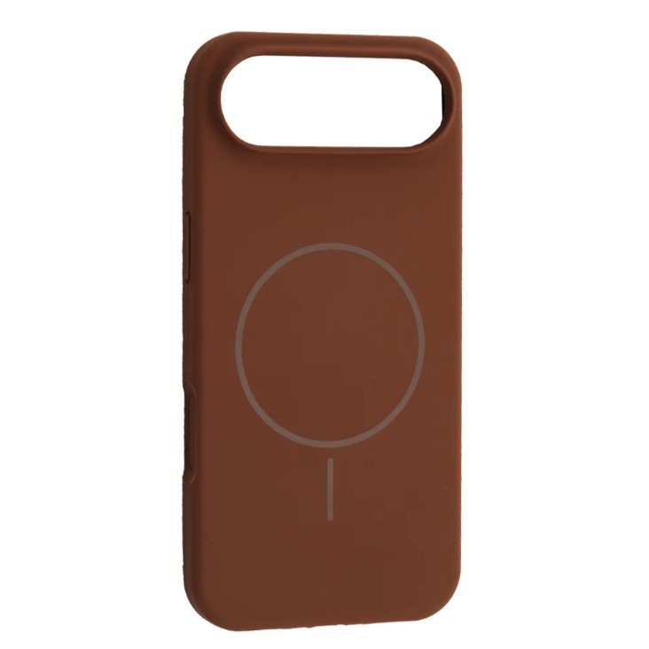 Чохол Silicone Case Full Protective Magsafe для iPhone 17 Air New Brown-0